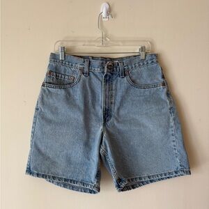 Levi's 550 Light Blue Jean Shorts
